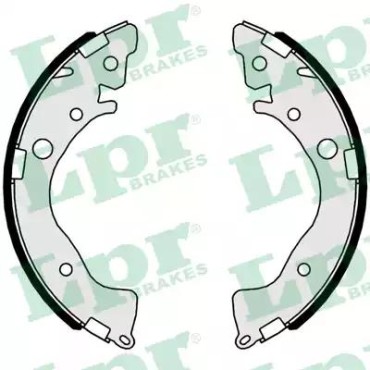 Колодки тормозные барабанные HONDA: CIVIC VIII седан (FD, FA) = 1.3 Hybrid= [05 - ] , JAZZ III (GE) = 1.2/1.4 i= [08 - ]