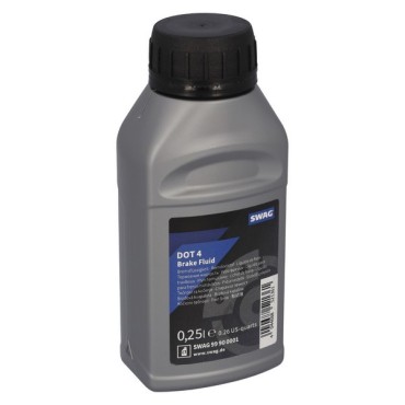 Жидкость тормозная 0,25л - DOT 4, соответствует VW 501 14, SAE J1703, GM GME L5 104, Ford SAM 6C9103 A, Renault 41-02-001, DBL 7760, Zeekr 8888816368