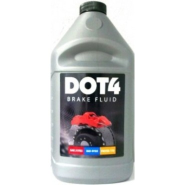 Жидкость тормозная 0,91кг -DOT 4