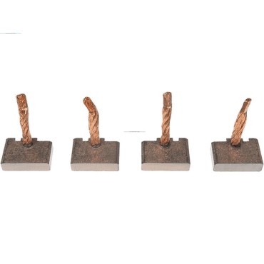 Комплект щеток стартера/генератора 15X22X6 AS-PL: S0089, S0099, S0101, BOSCH: 0001218728, 0001218772, 0001218774 CITROEN JUMPER II 2.2 HDI 244 2002-2006 FIAT SCUDO II 2.0 D MULTIJET 27