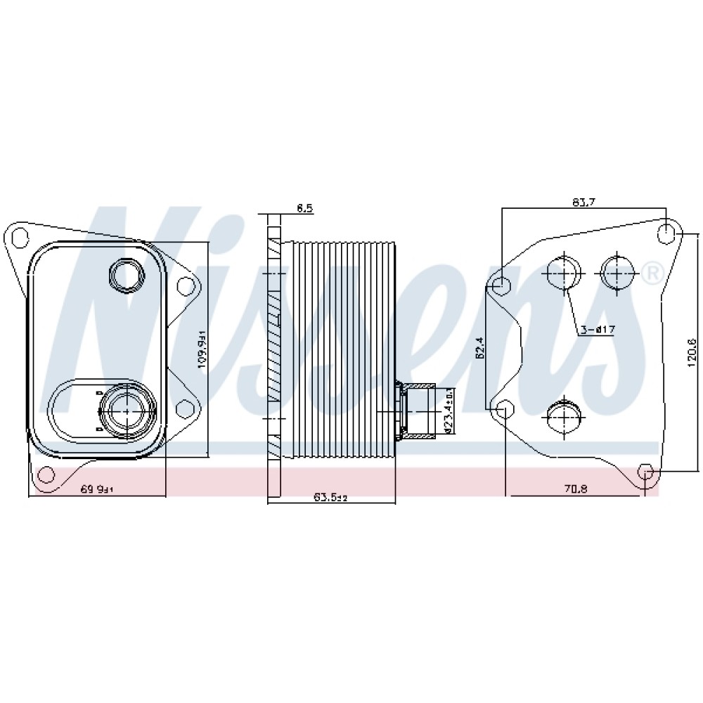 Радиатор масляный 