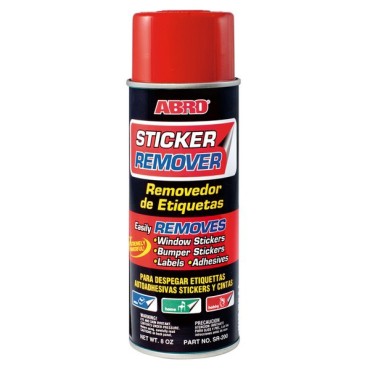 Очиститель скотча и наклеек 226гр - для быстрого и легкого удаления наклеек, самоклеящихся этикеток, липких лент и остатков клея со стекол, бамперов и др. поверхностей, аэрозоль