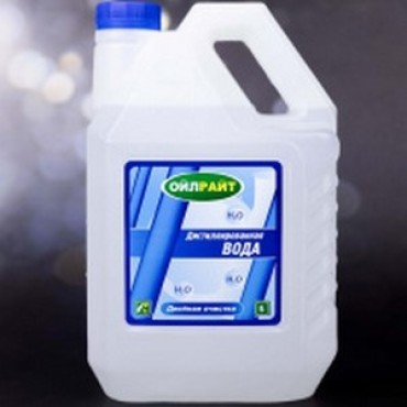 Вода дистиллированная 1л - для применения в кислотных аккумуляторах и разбавления концентратов охлаждающих жидкостей, соответствует ГОСТ 6709-72