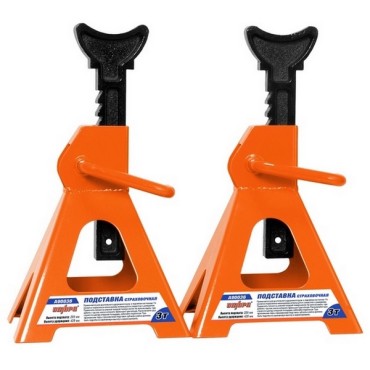 Комплект подставок под автомобиль 3 т, h min 295 мм, h max 428 мм, к-т 2 шт