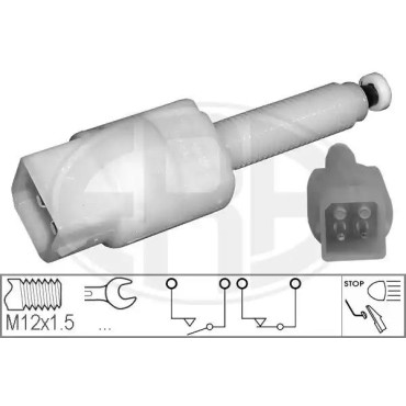 Датчик стоп-сигнала AUDI: A4 (8D2, B5) 1.6/1.8/1.8 quattro/1.8 T/1.8 T quattro/1.9 TDI/1.9 TDI quattro/2.4/2.4 quattro/2.5 TDI/2.5 TDI quattro/2.6 quattro/2.8/2.8 qu
