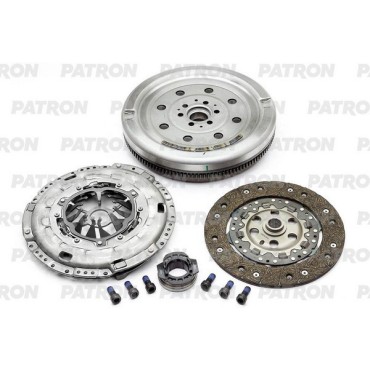 К-кт сцепления с двухмассовым маховиком (4P-DMF) AUDI A3 1.9 TDI 03-, VW: Golf V, Passat, Touran 1.9 TDI 03-, SKODA Octavia, Superb 1.9 TDI 04-