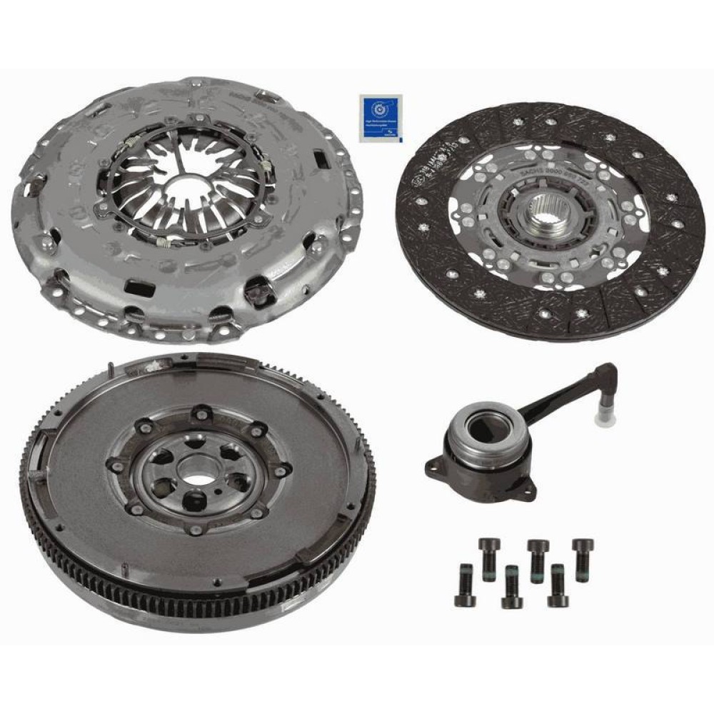 К-кт сцепления с двухмассовым маховиком VW Transporter/Multivan V/VI 2.0 TDI 09-