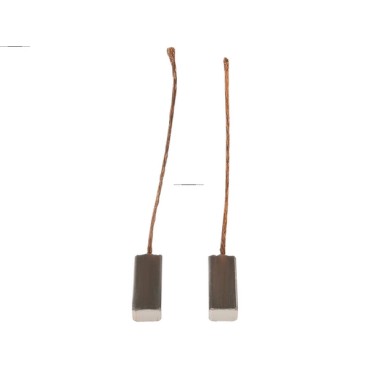 Комплект щеток стартера/генератора 15X6.3X4.52 AS-PL: A3015, A3022, A3023, MOTOROLA: 2541163, 2940060, 2940080, VALEO: 2104248, 2181699, 2181726