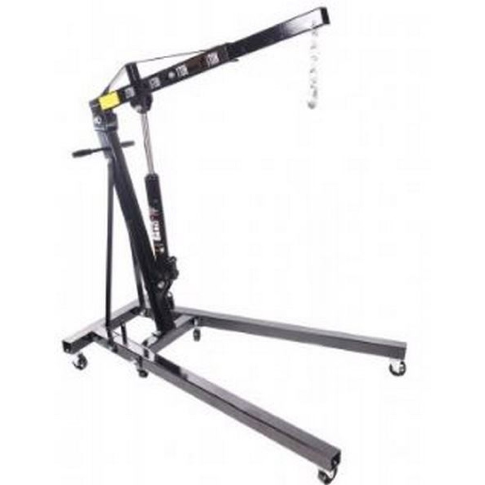 Кран гидравлический 2 т, складной, высота подъема 2200 мм, длина стрелы 1000-1570 мм (2 коробки) 