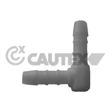 Тройник системы охлаждения угловой 5x5